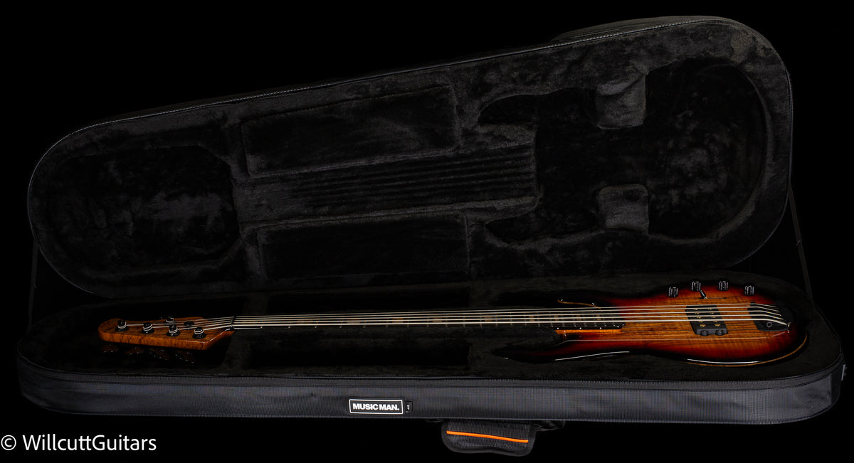 Ernie Ball Music Man StingRay 5 35th Anniversary Spalted Sunburst (716)