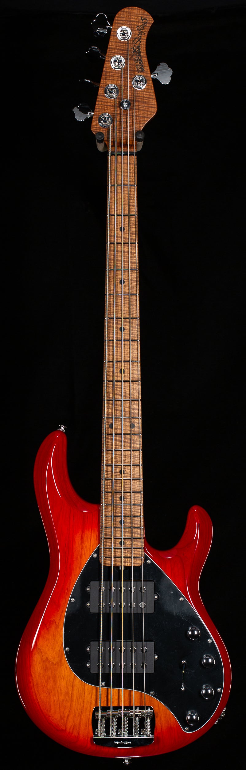 Ernie Ball Music Man StingRay 5 HH Special Willcutt Exclusive Lava Burst (527)