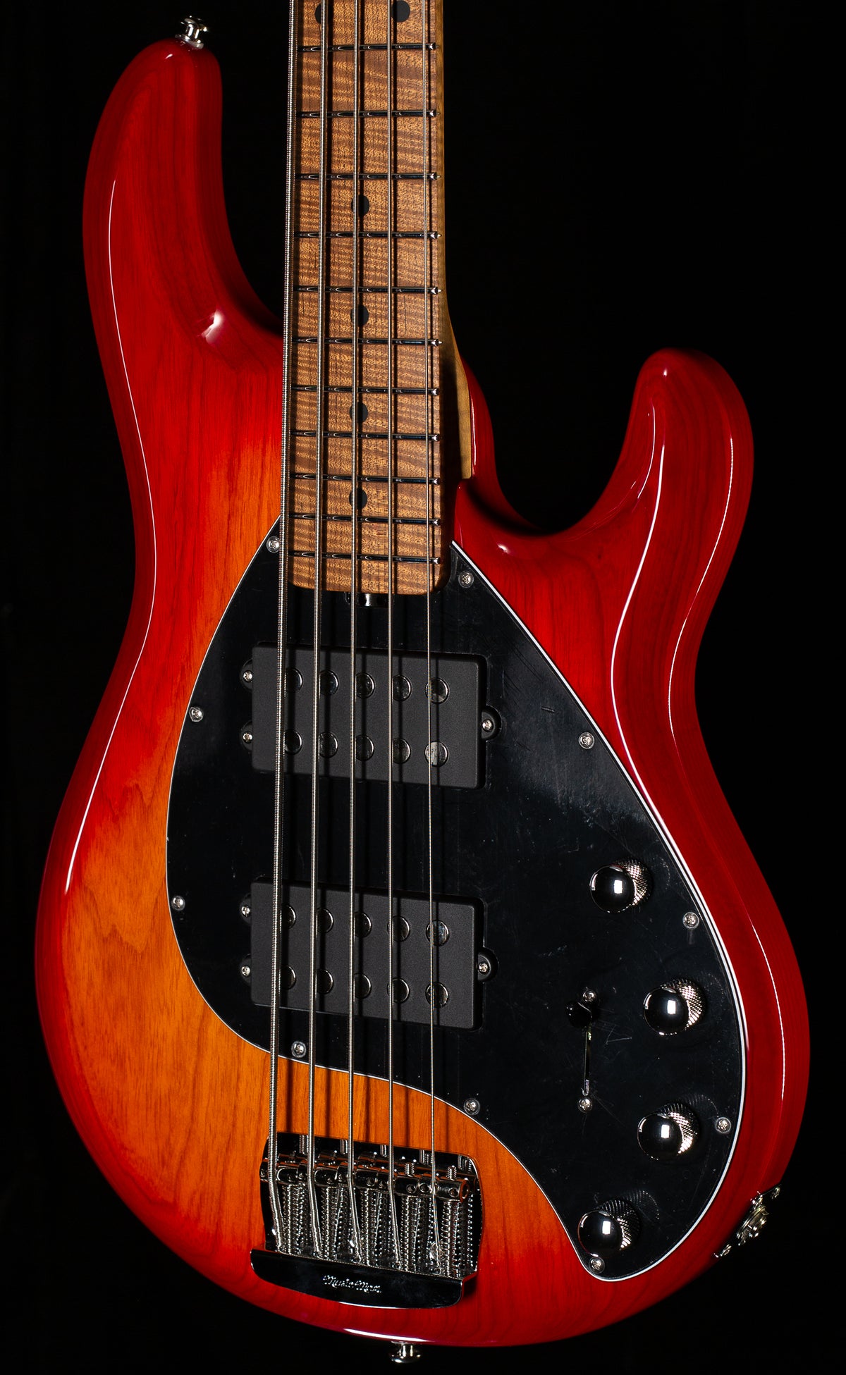 Ernie Ball Music Man StingRay 5 HH Special Willcutt Exclusive Lava Burst (527)