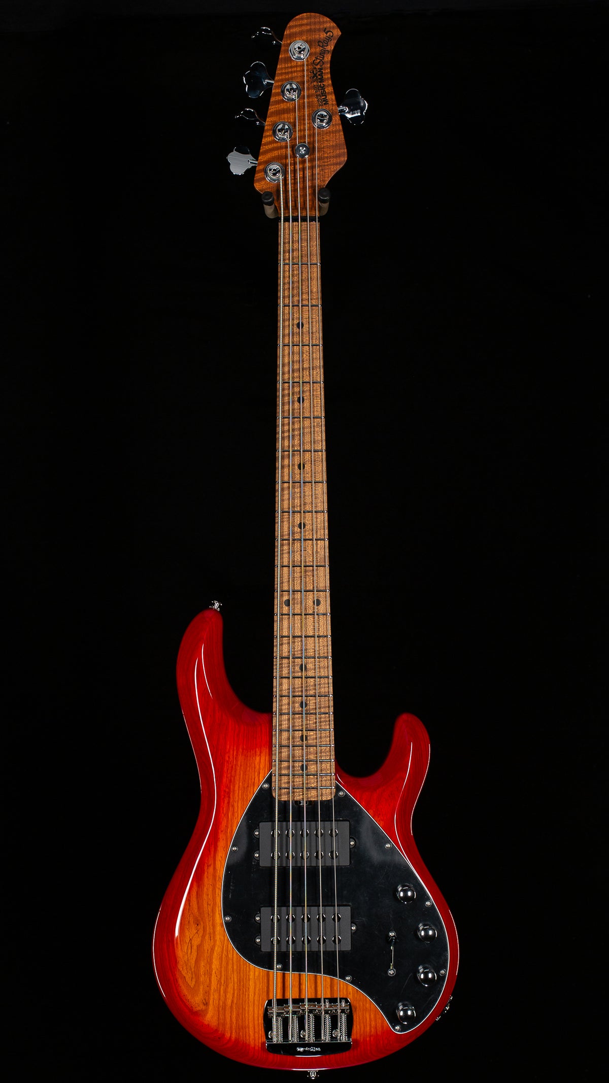 Ernie Ball Music Man StingRay 5 HH Willcutt Exclusive Special Lava Burst (107)
