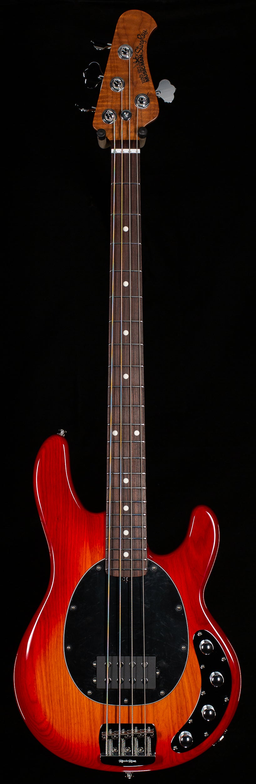 Ernie Ball Music Man StingRay H Special Willcutt Exclusive Lava Burst (466)