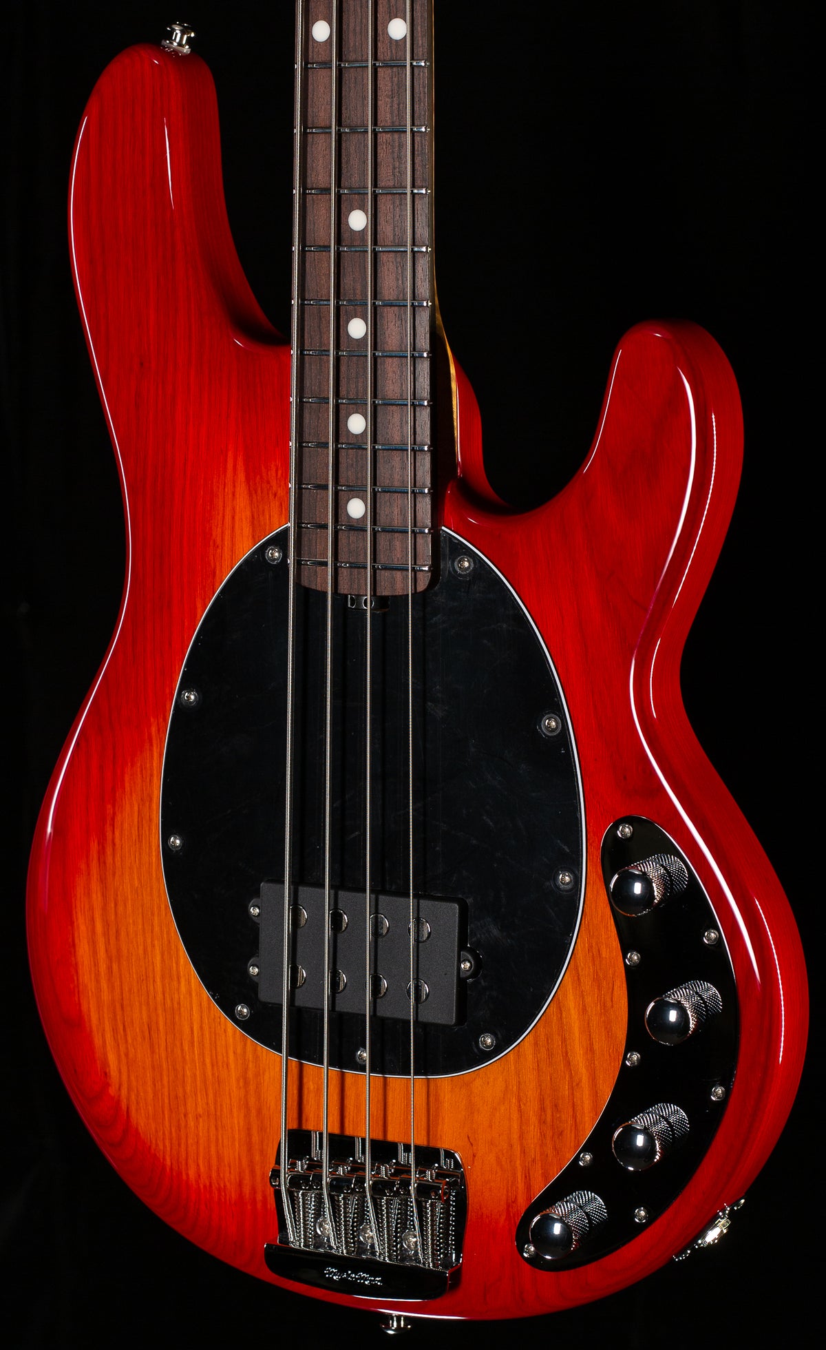 Ernie Ball Music Man StingRay H Special Willcutt Exclusive Lava Burst (466)