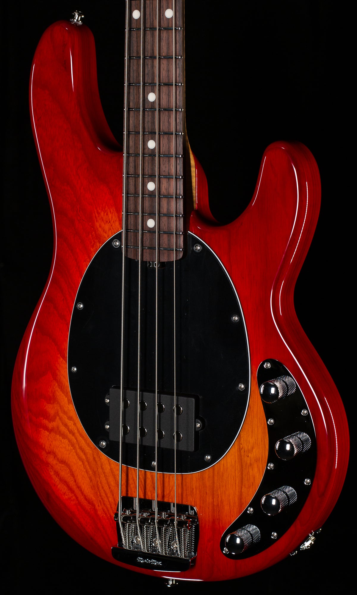 Ernie Ball Music Man StingRay H Special Willcutt Exclusive Lava Burst (480)