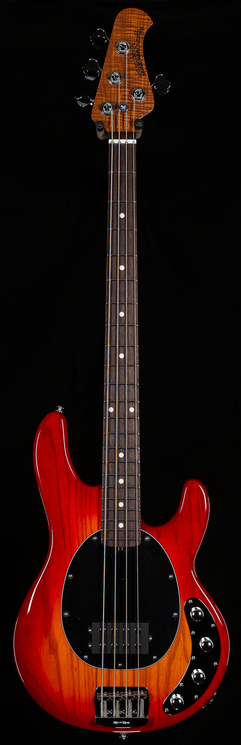 Ernie Ball Music Man StingRay H Special Willcutt Exclusive Lava Burst (494)