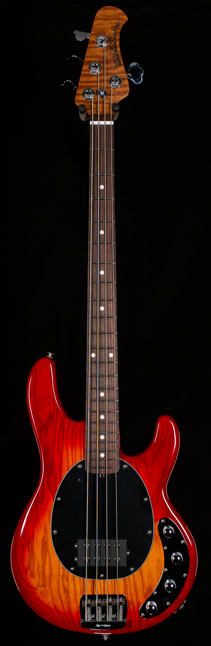 Ernie Ball Music Man StingRay H Special Willcutt Exclusive Lava Burst (947)