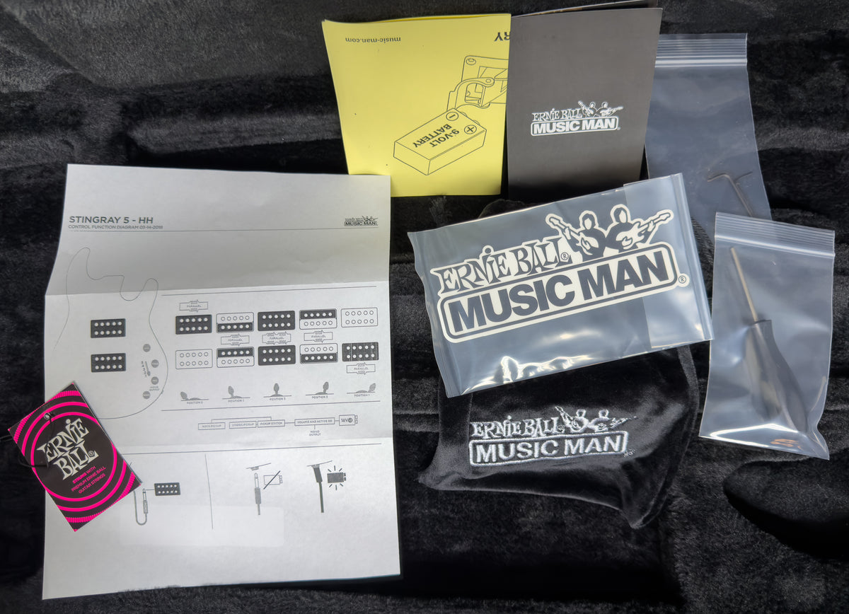 Ernie Ball Music Man StingRay Special 5 Fallout Green (714)