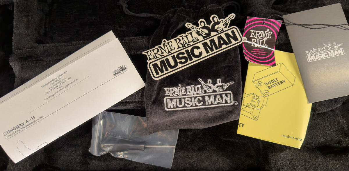 Ernie Ball Music Man BFR StingRay Special Paua Blue Burst (772)