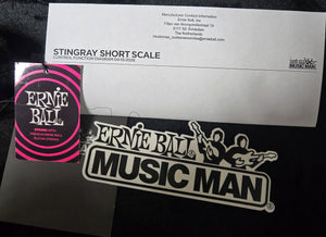 Ernie Ball Music Man StingRay Short Scale Bass Black (076)