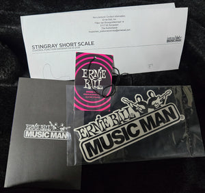 Ernie Ball Music Man Short Scale StingRay Black (332)