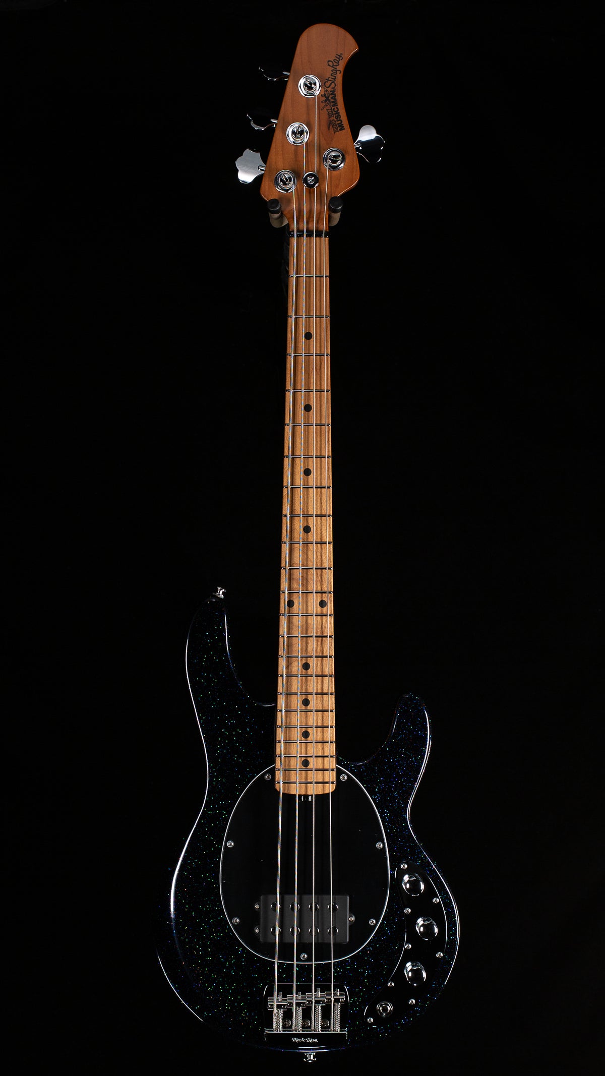 Ernie Ball Music Man StingRay Short Scale Bass Midnight Confetti (574)