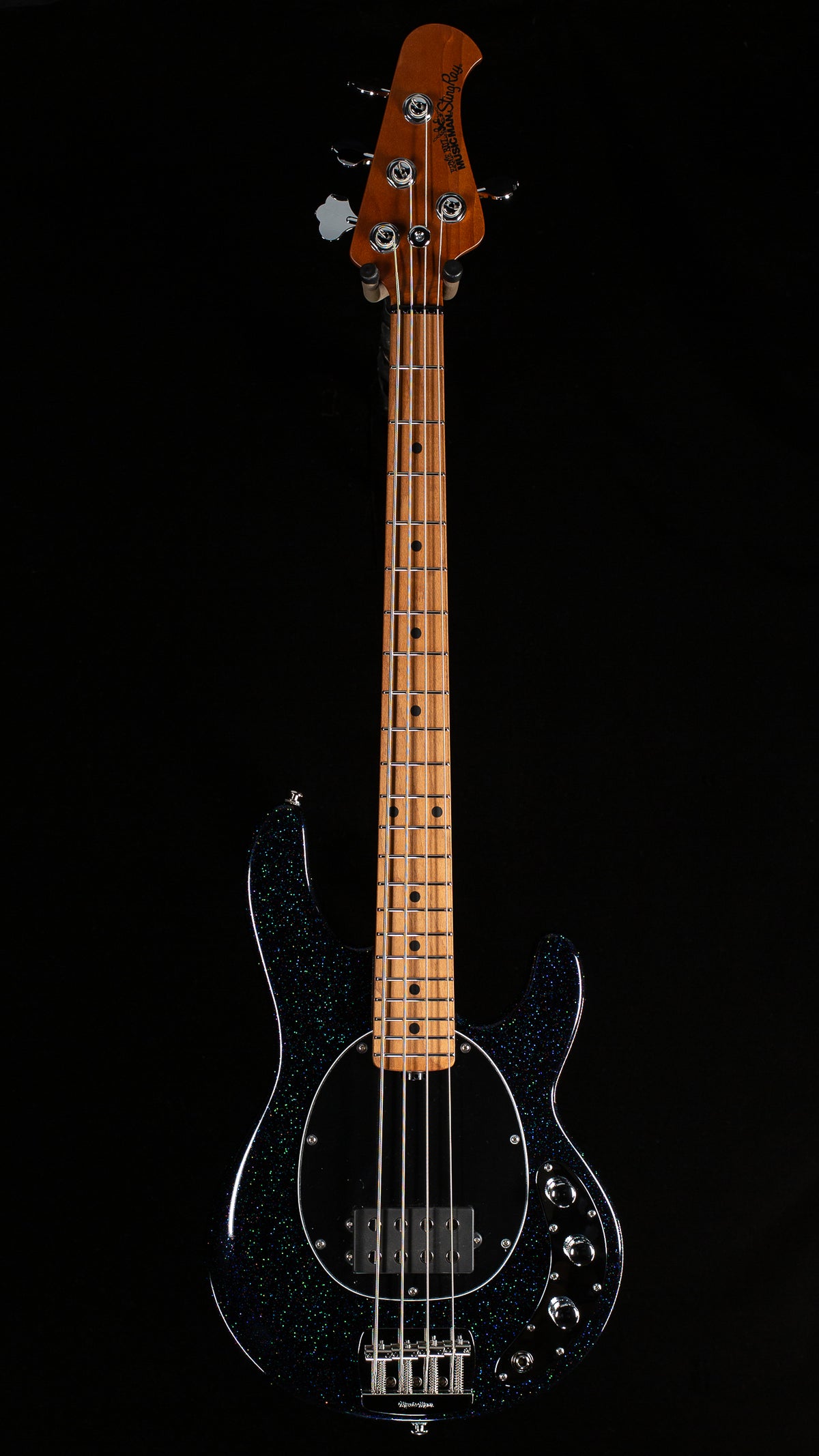 Ernie Ball Music Man StingRay Short Scale Bass Midnight Confetti (580)