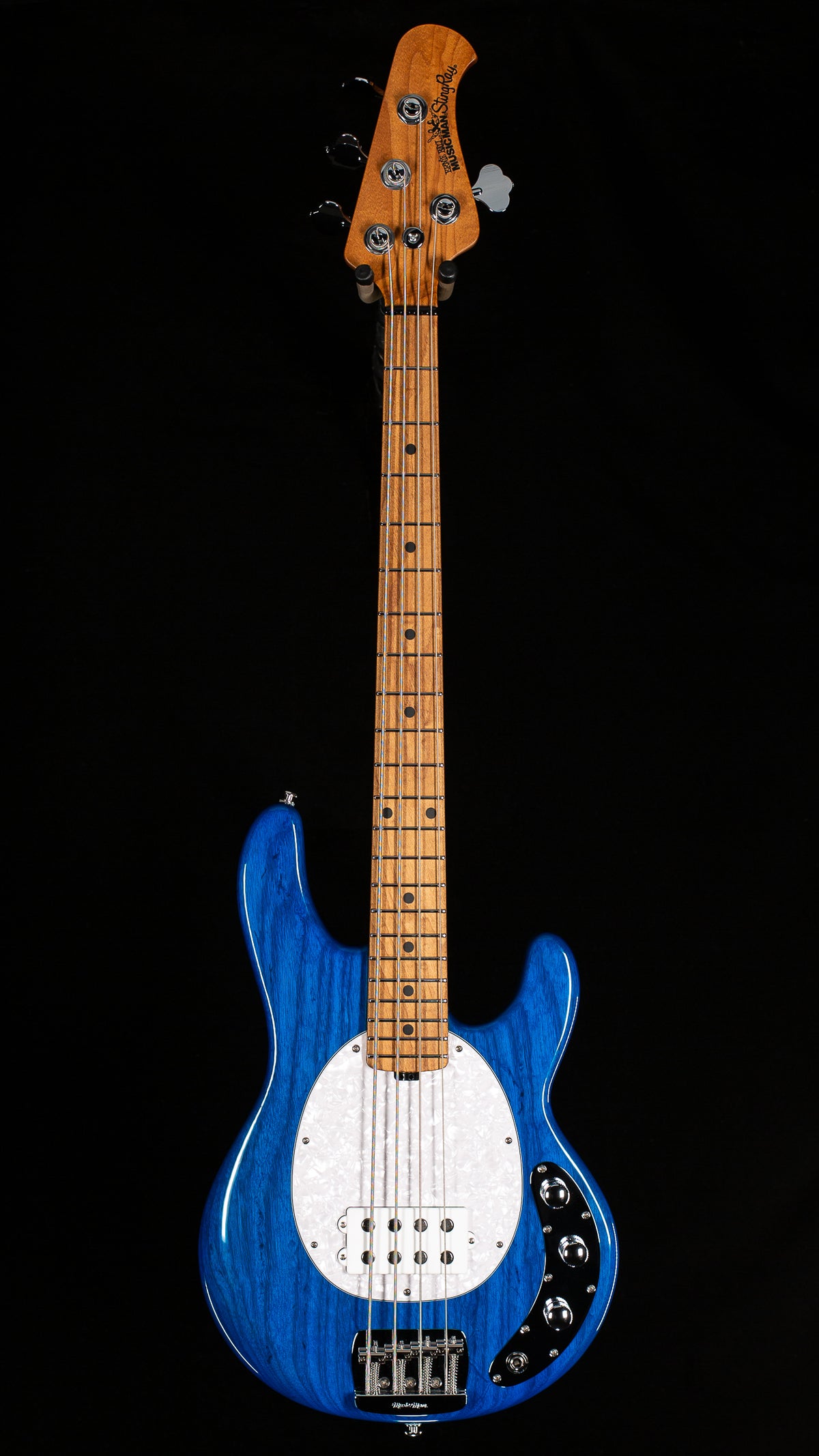 Ernie Ball Music Man StingRay Short Scale Bass Trans Blue (745)