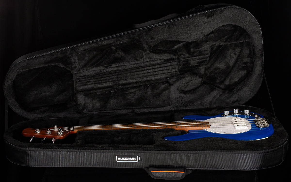 Ernie Ball Music Man StingRay Short Scale Bass Trans Blue (348)