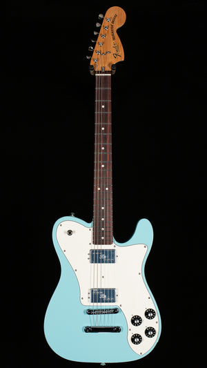Fender Kingfish Delta Day Telecaster Deluxe Rosewood Fingerboard Daphne Blue (054)
