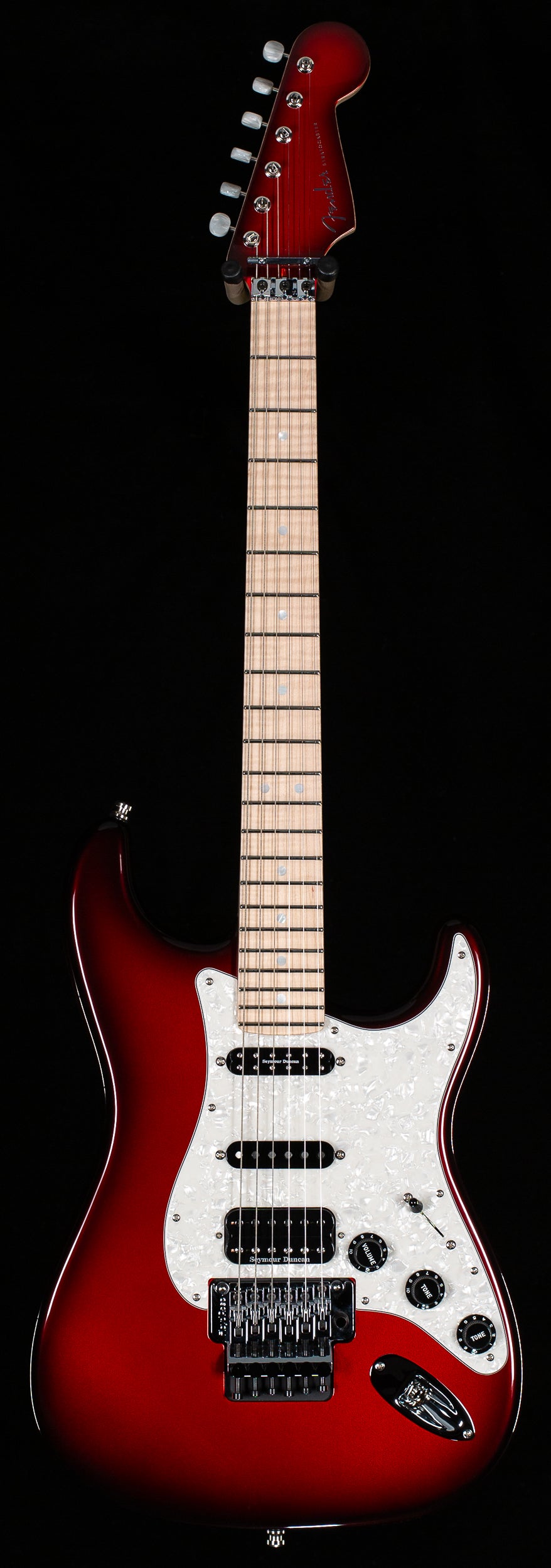 Fender Custom Shop Masterbuilt Kyle McMillin Floyd Stratocaster NOS Candy Apple Red/Black Burst (250)