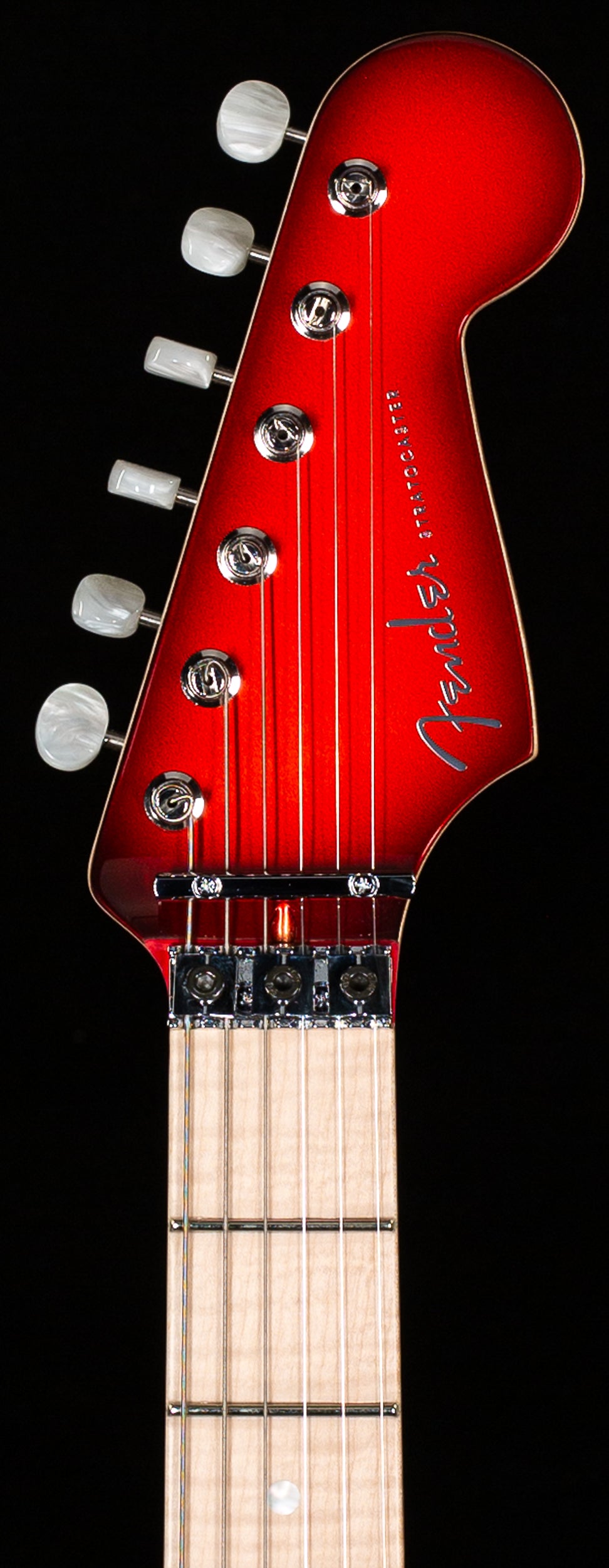 Fender Custom Shop Masterbuilt Kyle McMillin Floyd Stratocaster NOS Candy Apple Red/Black Burst (250)