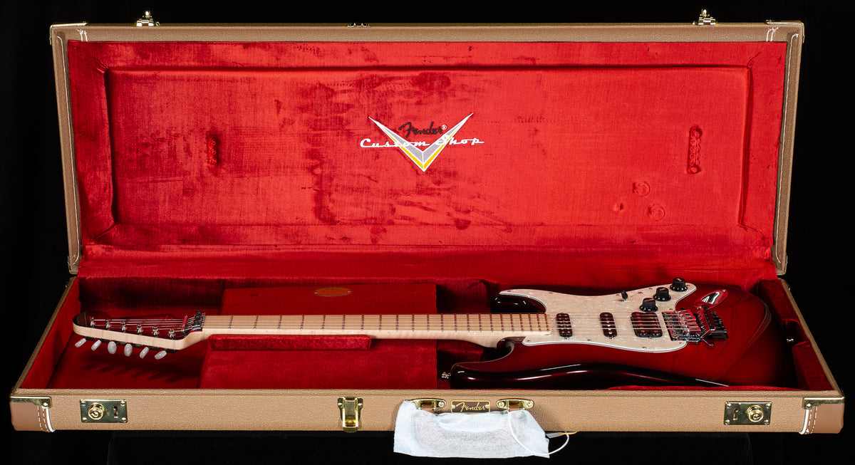 Fender Custom Shop Masterbuilt Kyle McMillin Floyd Stratocaster NOS Candy Apple Red/Black Burst (250)