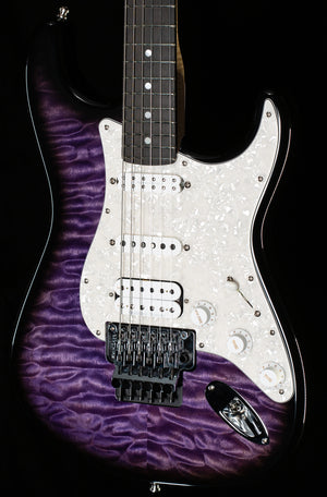 Fender Custom Shop Masterbuilt Kyle McMillin Floyd Stratocaster Purple Stain AAAA Quilt Maple (251)