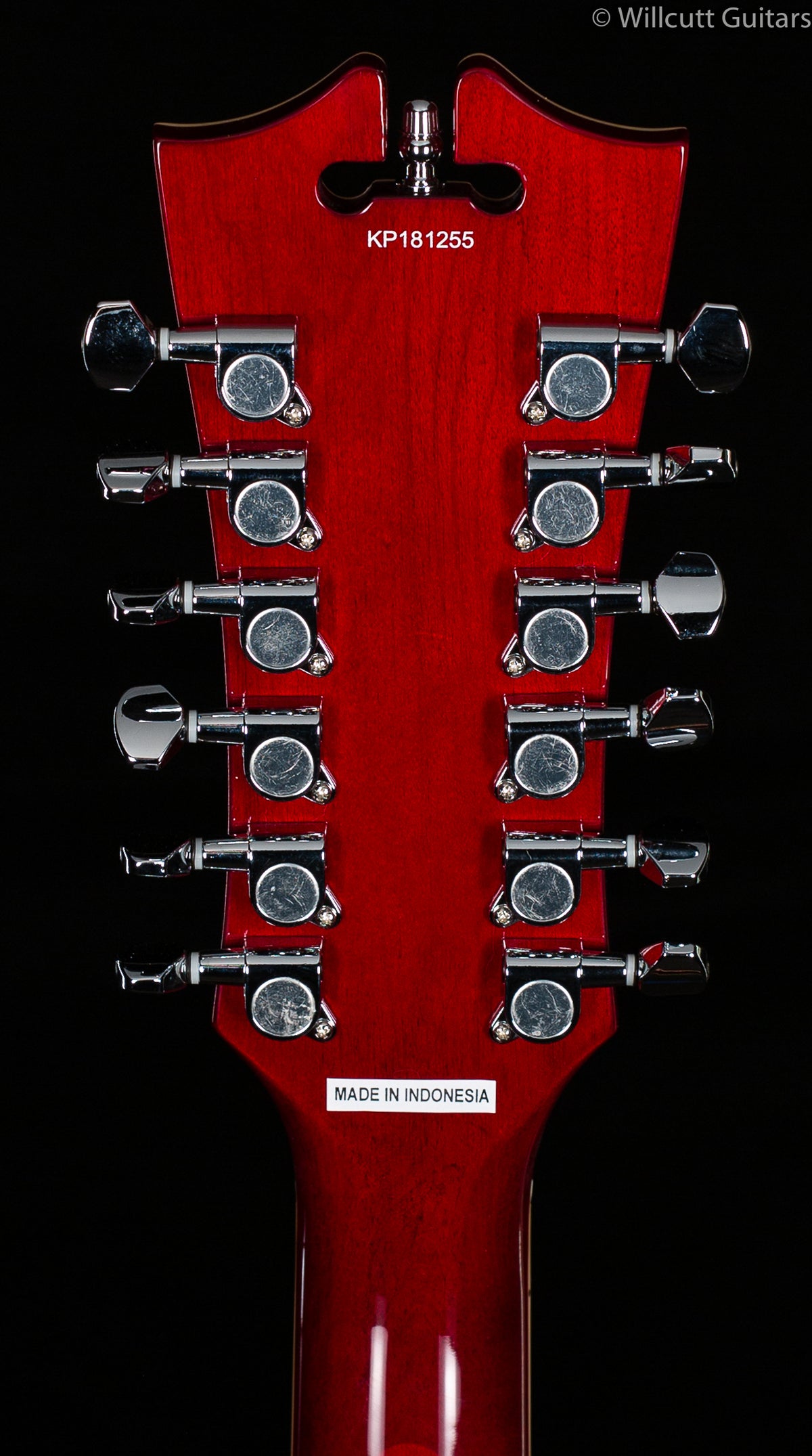 D'Angelico Premier DC12 Trans Wine 12-String (255)