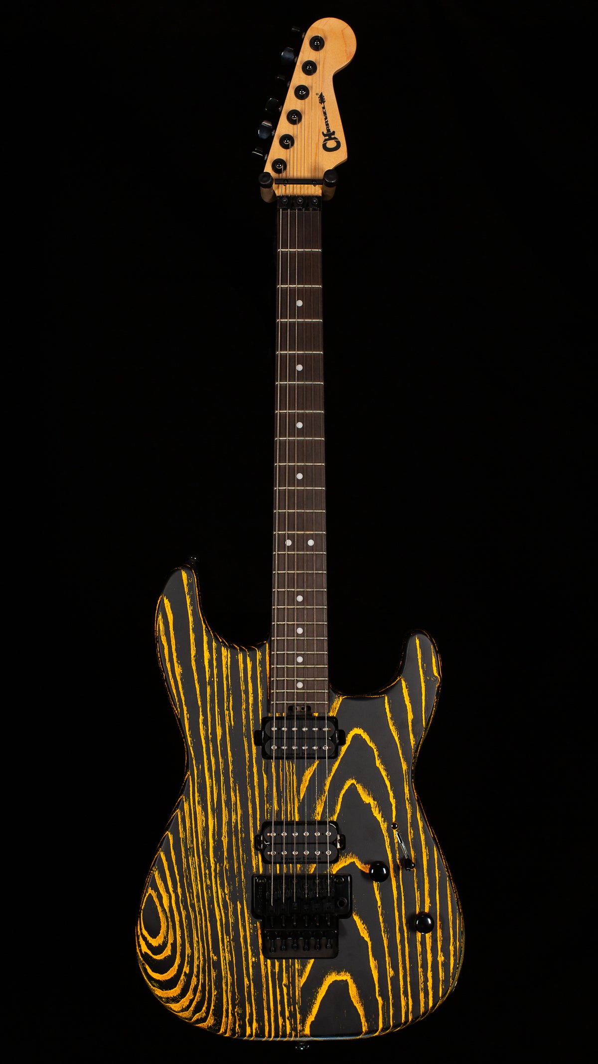 Charvel Pro-Mod San Dimas Style 1 HH FR E Old Yella New Old Stock  (009)