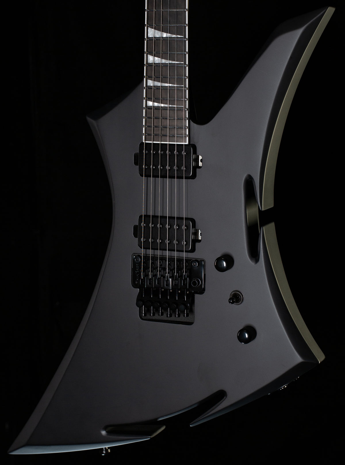 Jackson Concept Series Limited Edition King Kelly KE, Ebony Fingerboard, Satin Black (322)