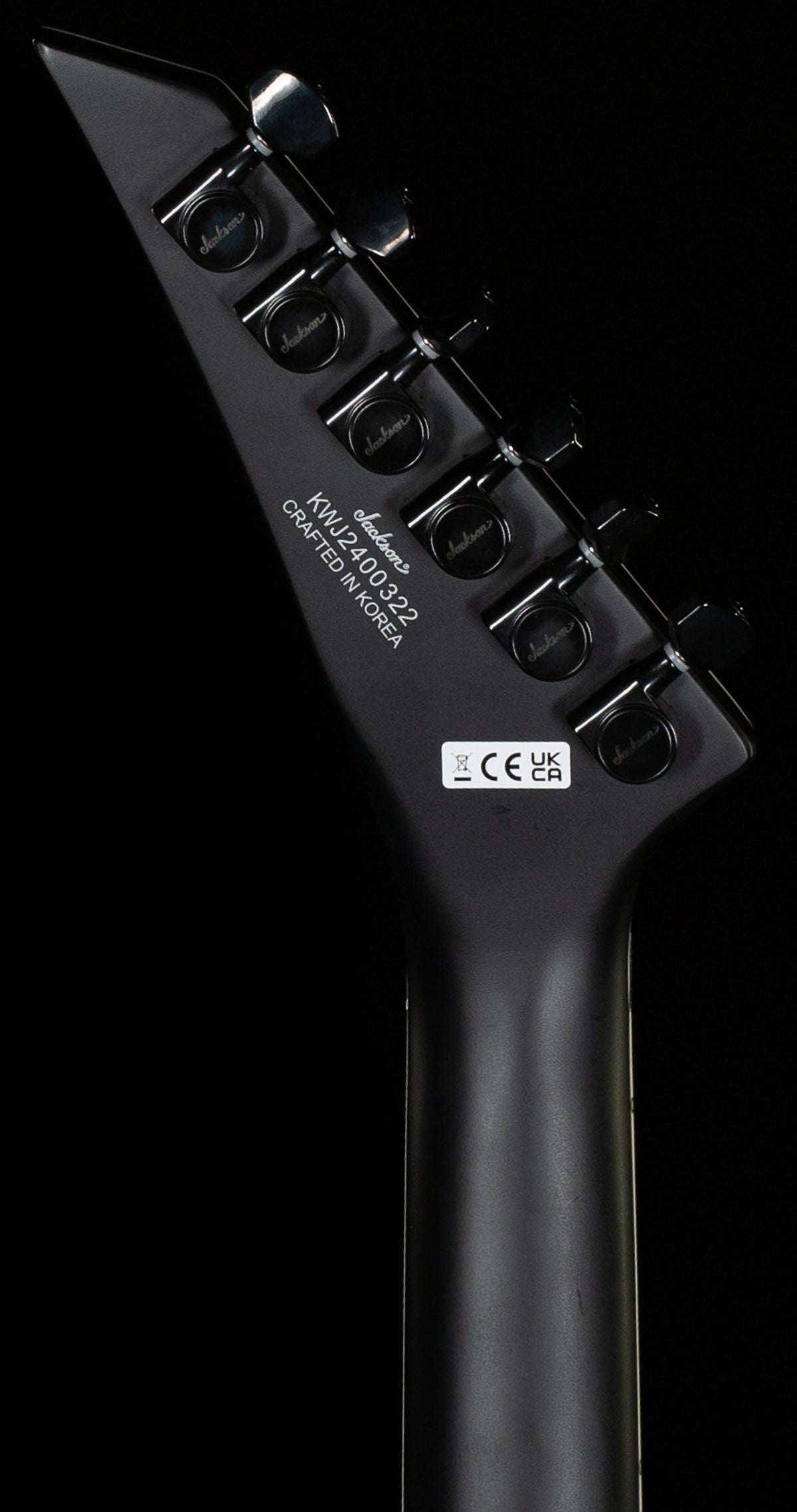 Jackson Concept Series Limited Edition King Kelly KE, Ebony Fingerboard, Satin Black (322)