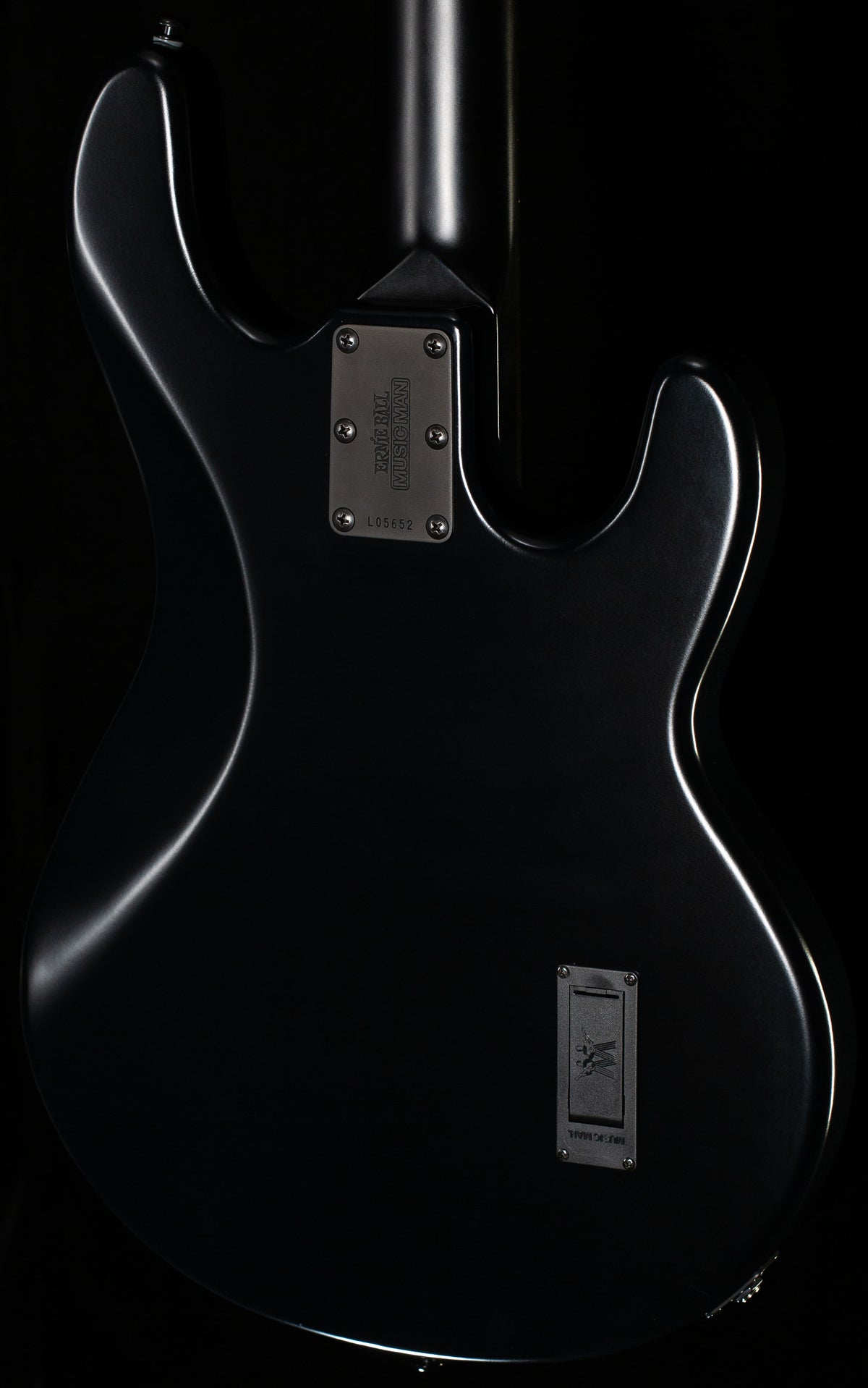 Ernie Ball StingRay Bass Stealth Ebony Lefty New Old Stock (652)