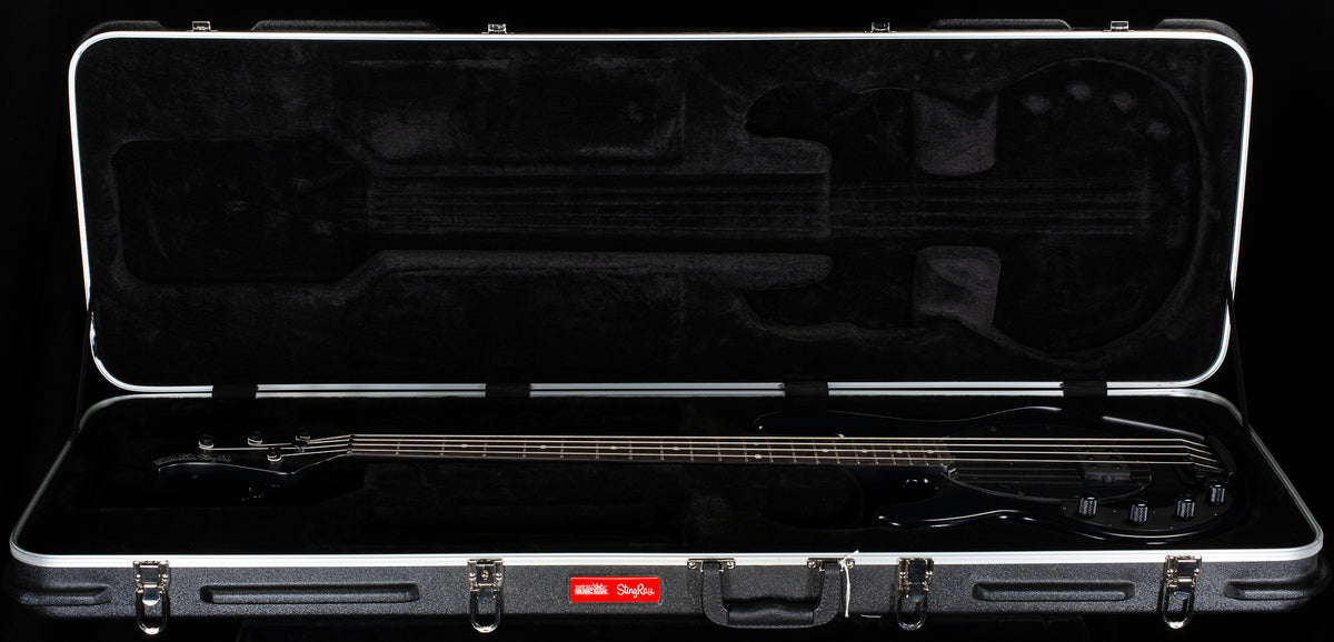 Ernie Ball StingRay Bass Stealth Ebony Lefty New Old Stock (652)