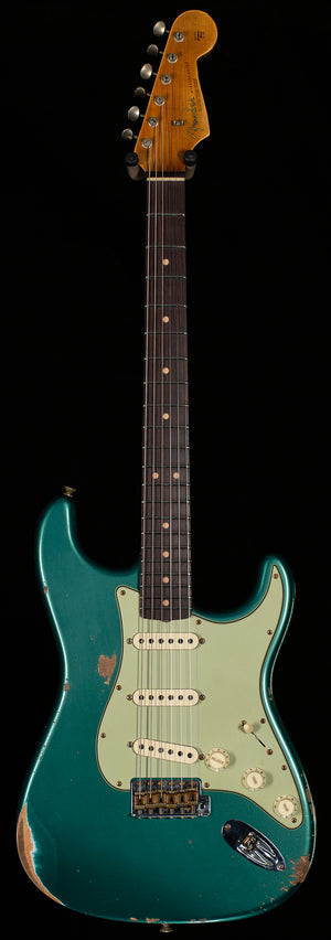 Fender Custom Shop Limited Edition 1964 L-Series Stratocaster Heavy Relic Aged Sherwood Green Metallic (545)