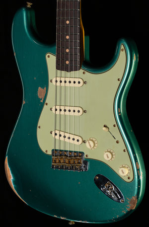 Fender Custom Shop Limited Edition 1964 L-Series Stratocaster Heavy Relic Aged Sherwood Green Metallic (545)