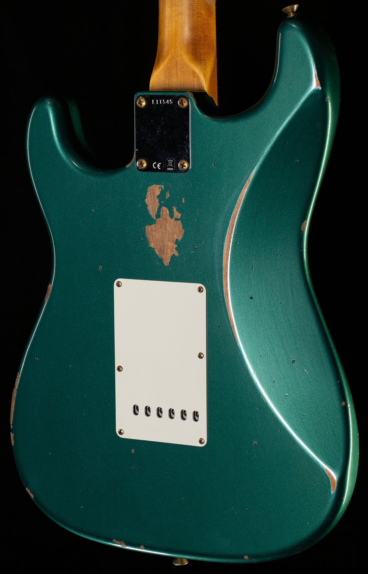 Fender Custom Shop Limited Edition 1964 L-Series Stratocaster Heavy Relic Aged Sherwood Green Metallic (545)