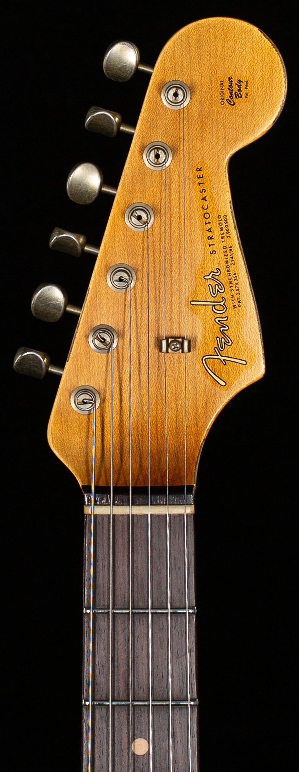 Fender Custom Shop Limited Edition 1964 L-Series Stratocaster Heavy Relic Aged Sherwood Green Metallic (545)