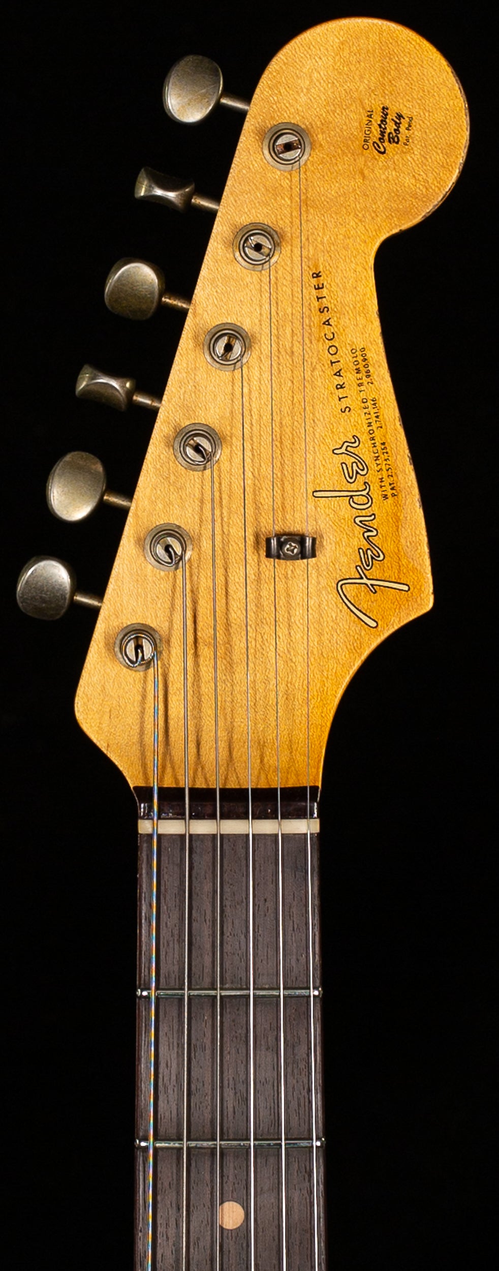 Fender Custom Shop Limited Edition 1964 L-Series Stratocaster Heavy Relic Aged Daphne Blue (629)