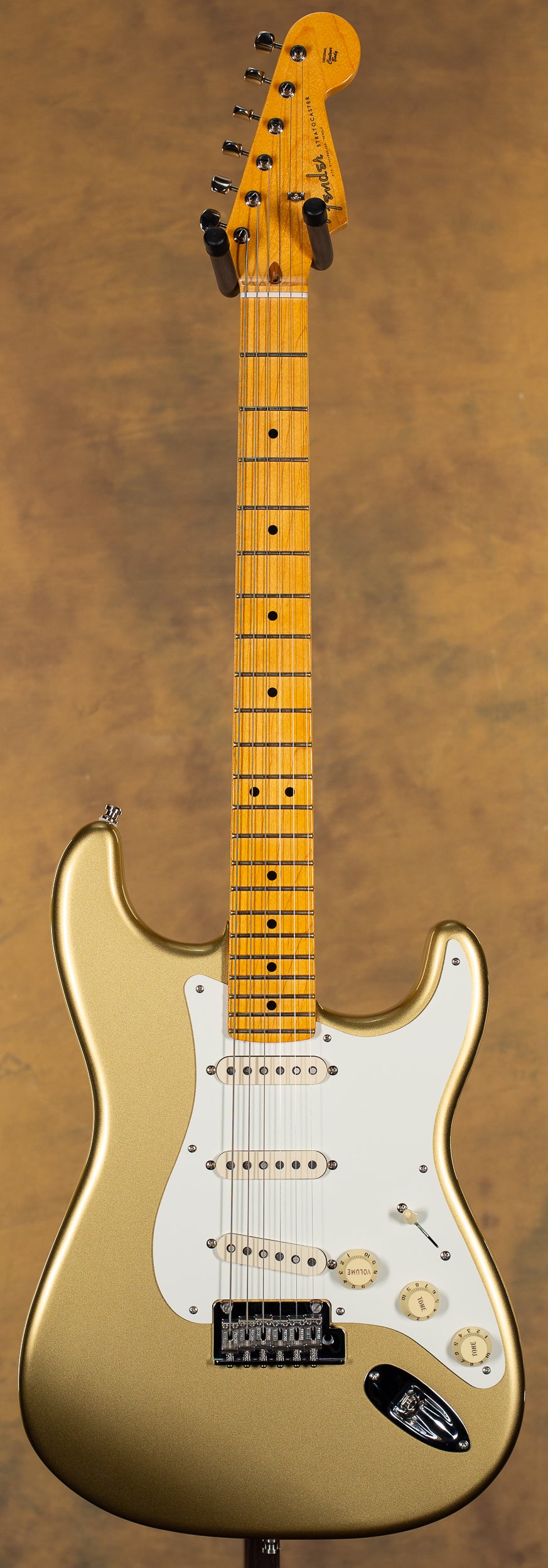 2021 Fender Lincoln Brewster Stratocaster Aztec Gold