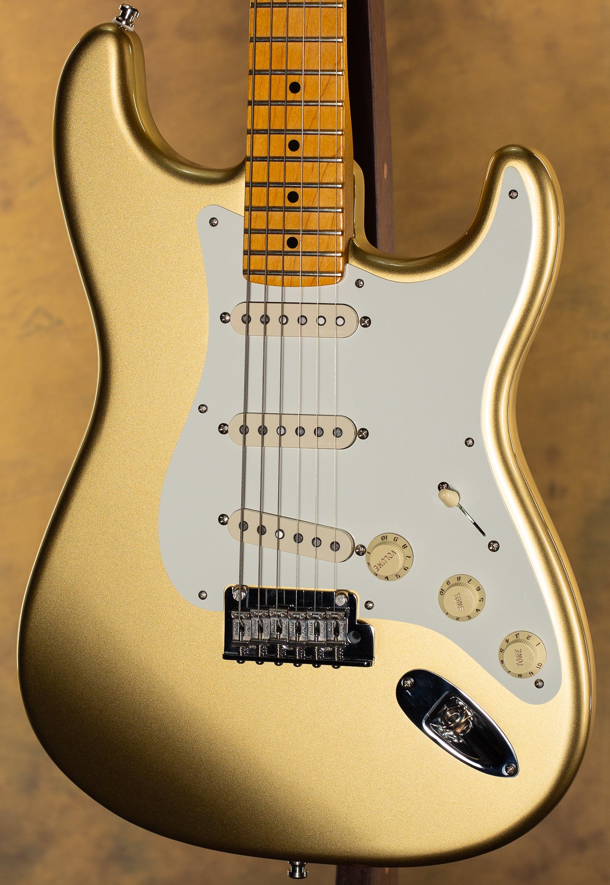 2021 Fender Lincoln Brewster Stratocaster Aztec Gold