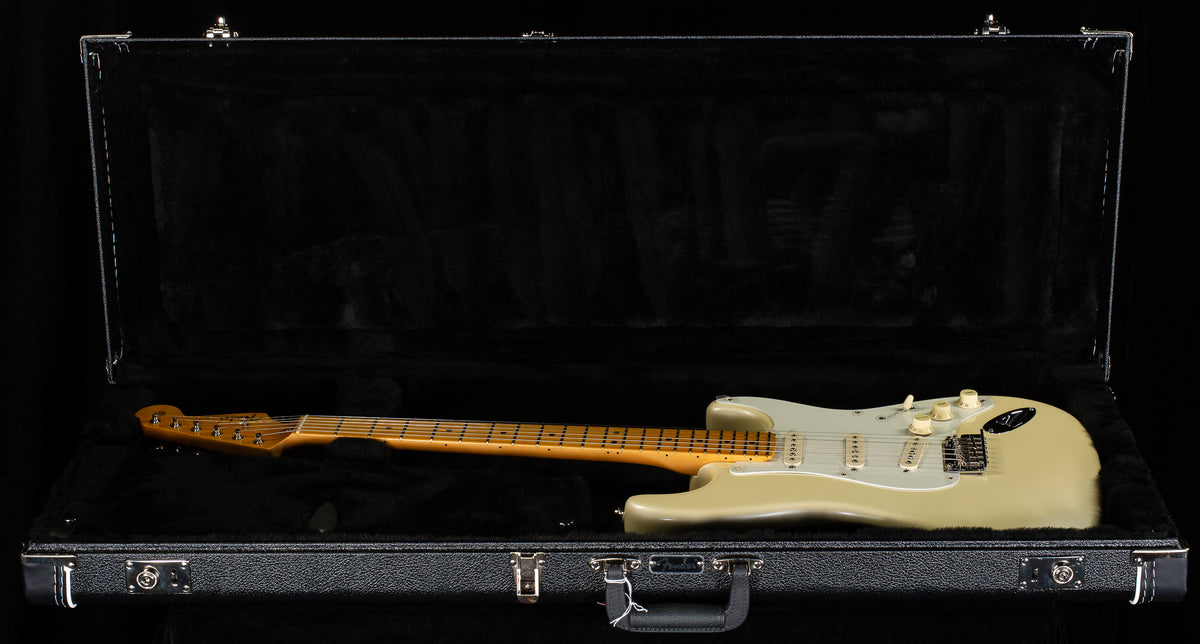 Fender Lincoln Brewster Stratocaster Maple Fingerboard Olympic Pearl (302)