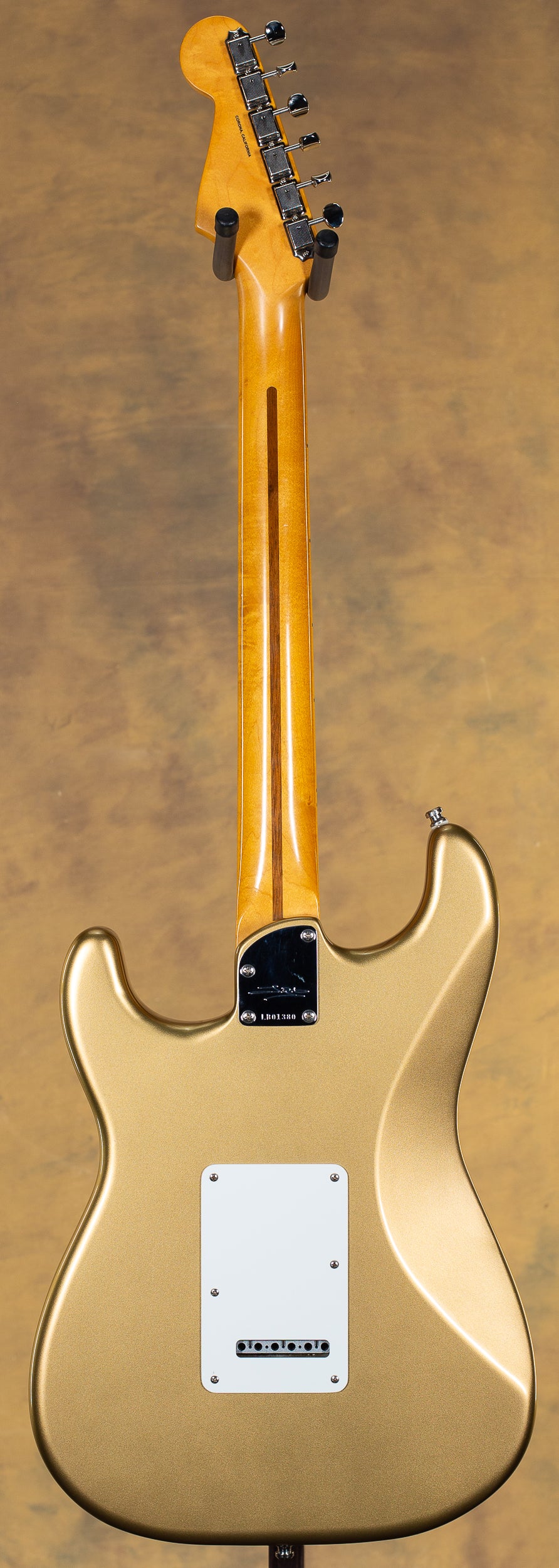 2024 Fender Lincoln Brewster Stratocaster Maple Fingerboard Aztec Gold