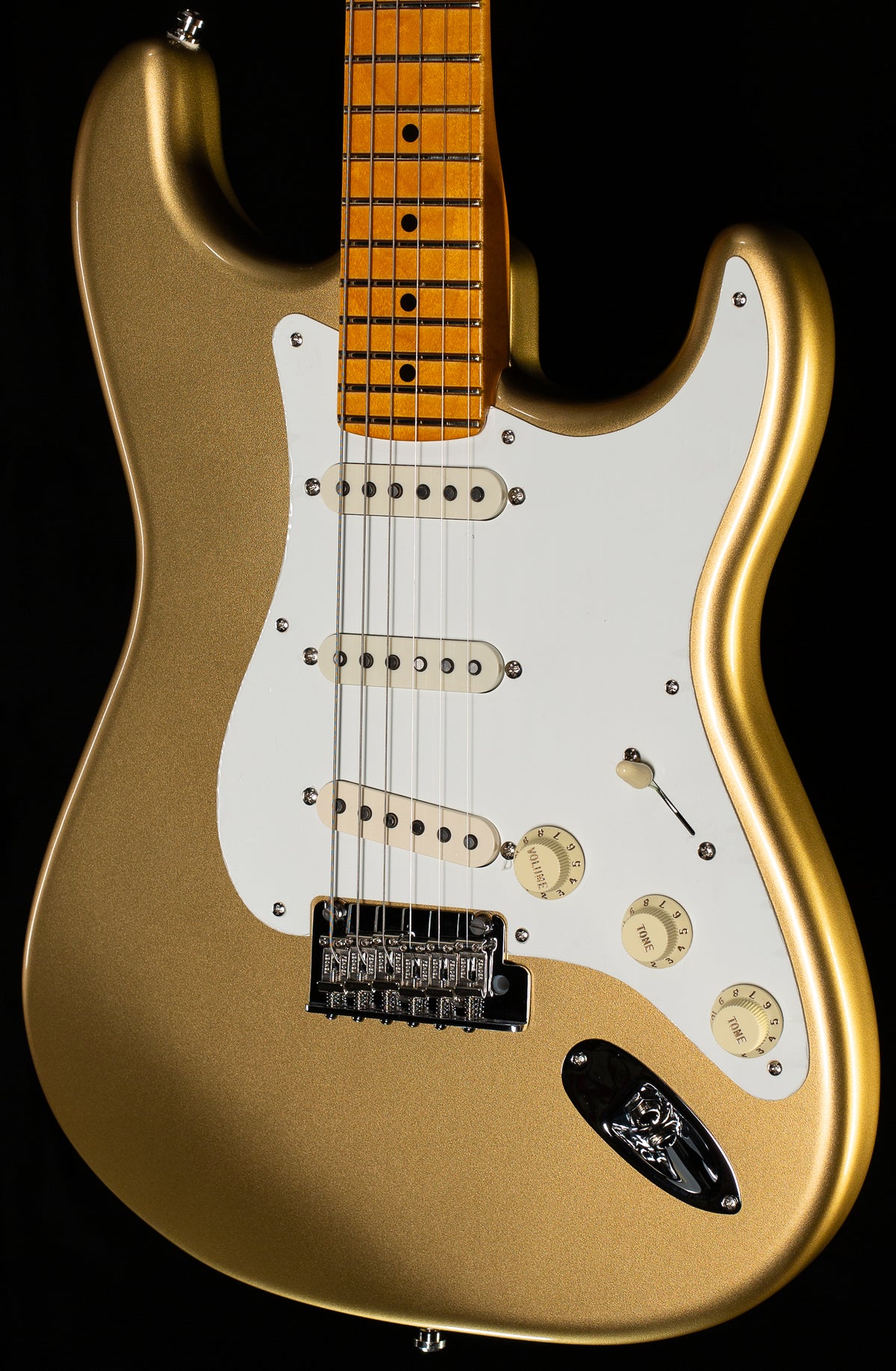 Fender Lincoln Brewster Stratocaster Maple Fingerboard Aztec Gold (380)