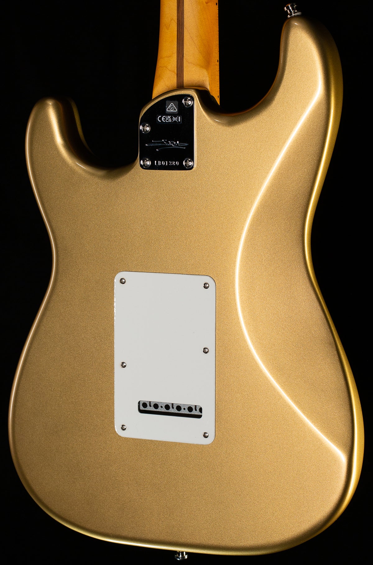 Fender Lincoln Brewster Stratocaster Maple Fingerboard Aztec Gold (380)