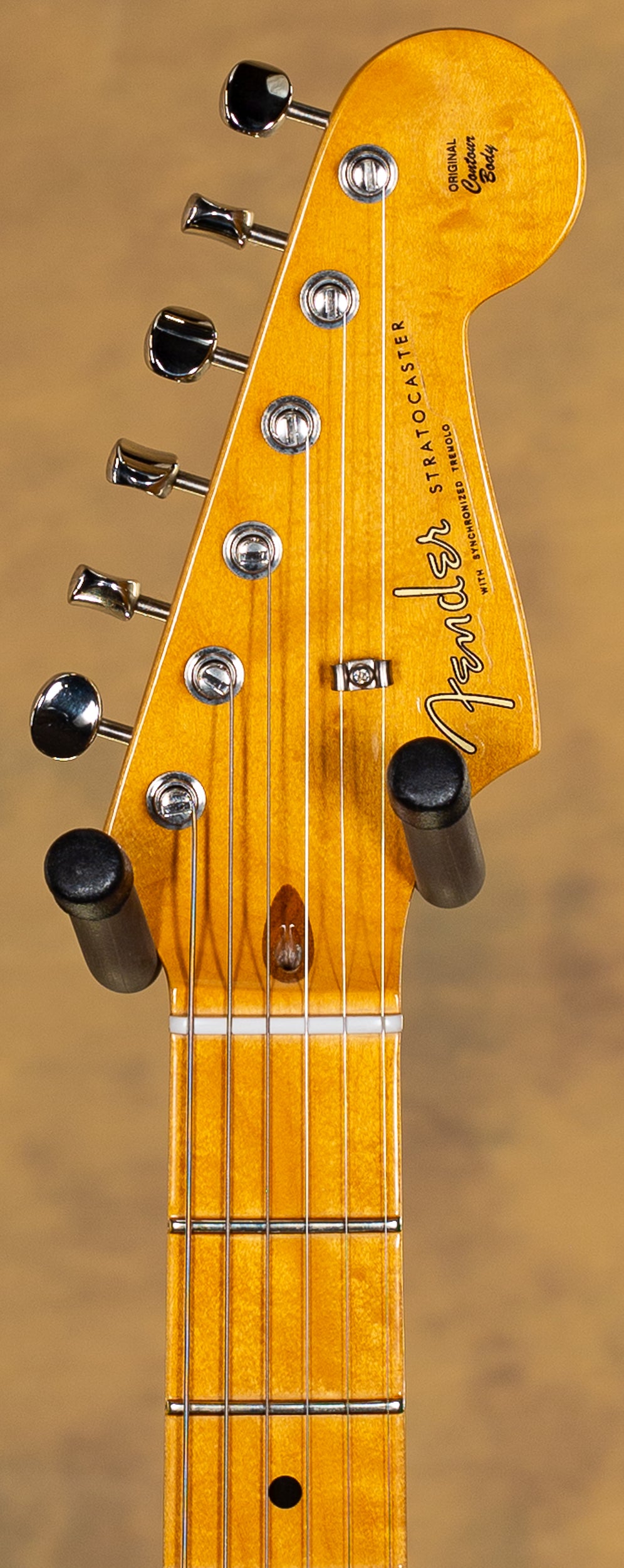 2024 Fender Lincoln Brewster Stratocaster Maple Fingerboard Aztec Gold