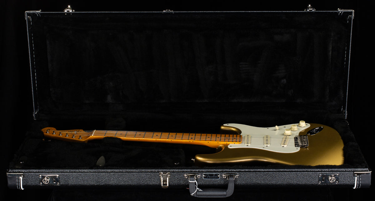 Fender Lincoln Brewster Stratocaster Maple Fingerboard Aztec Gold (380)