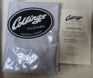Collings Ladybird Jet Black Aged (083)