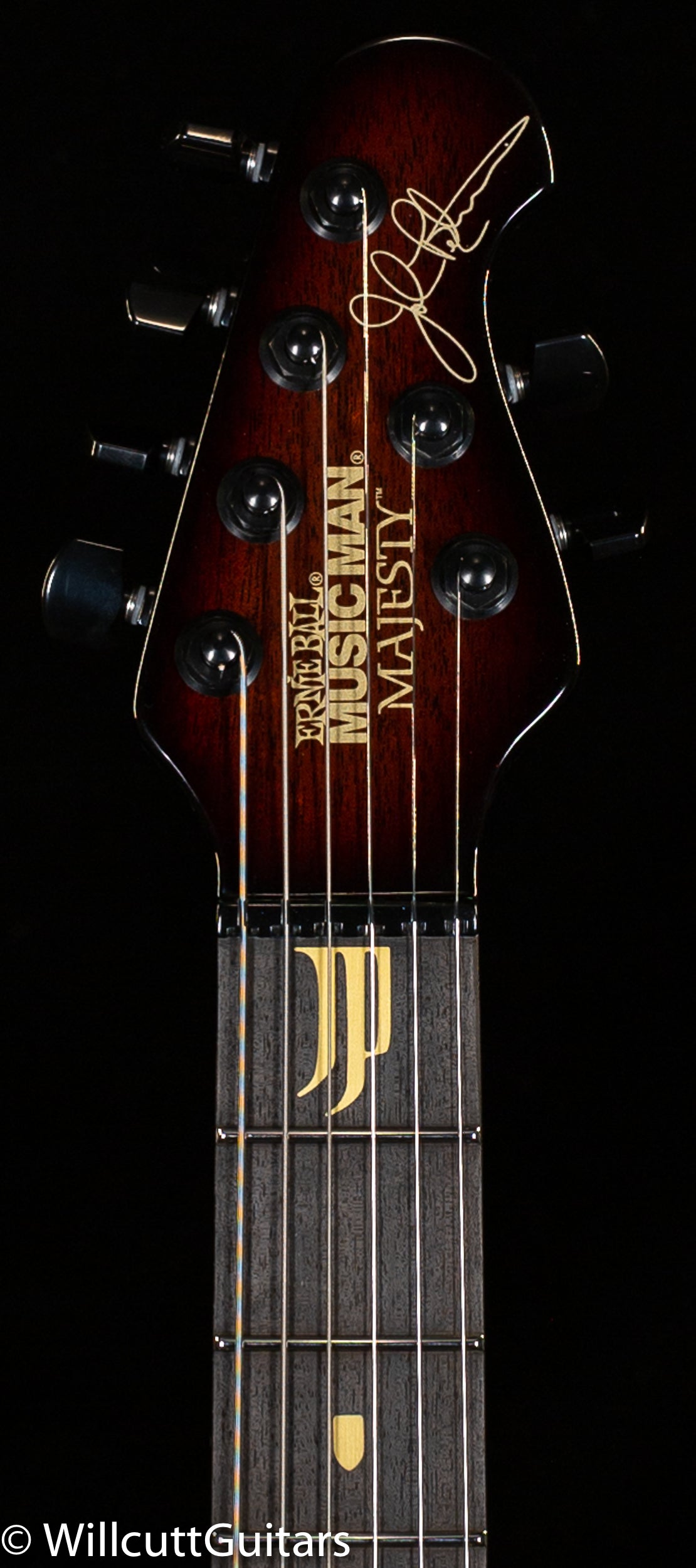 Ernie Ball Music Man Majesty 6 20th Anniversary Honey Butter Burst (144)
