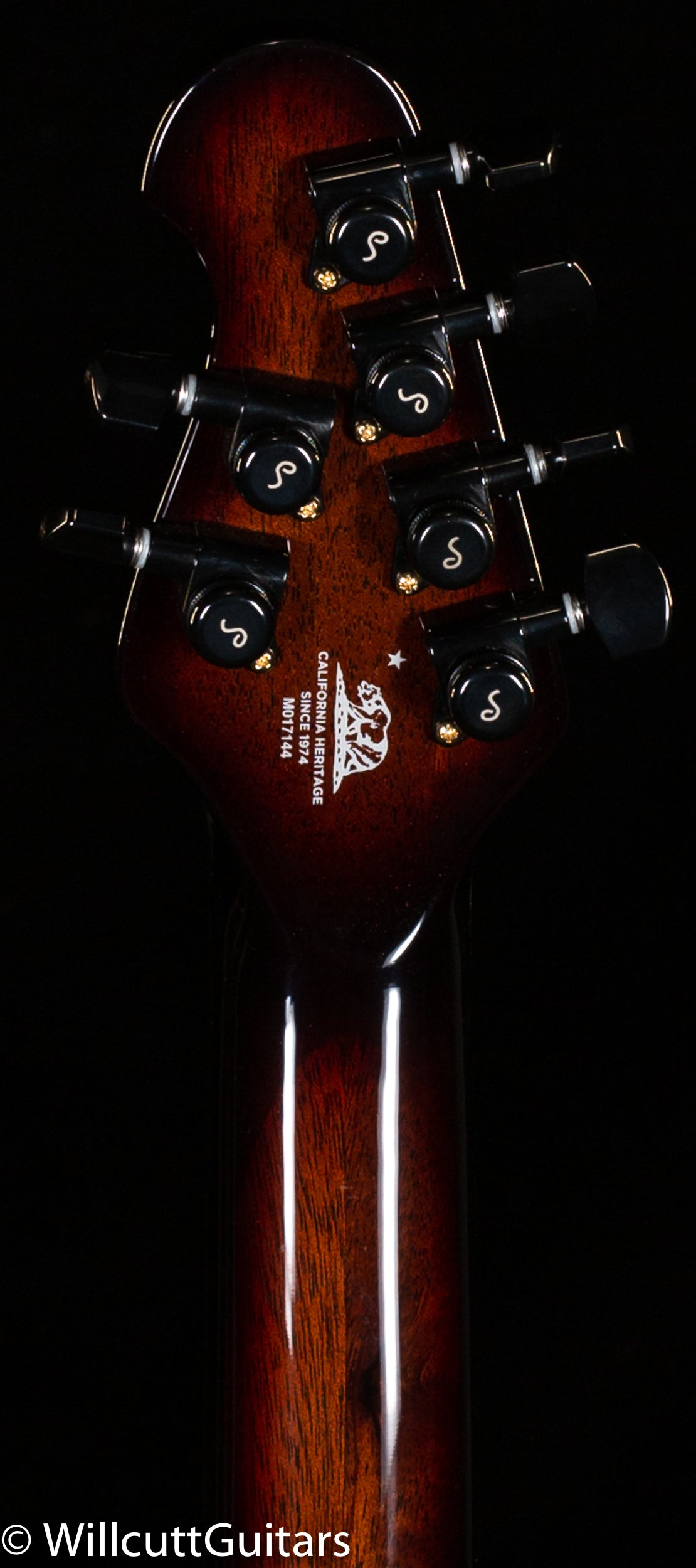Ernie Ball Music Man Majesty 6 20th Anniversary Honey Butter Burst