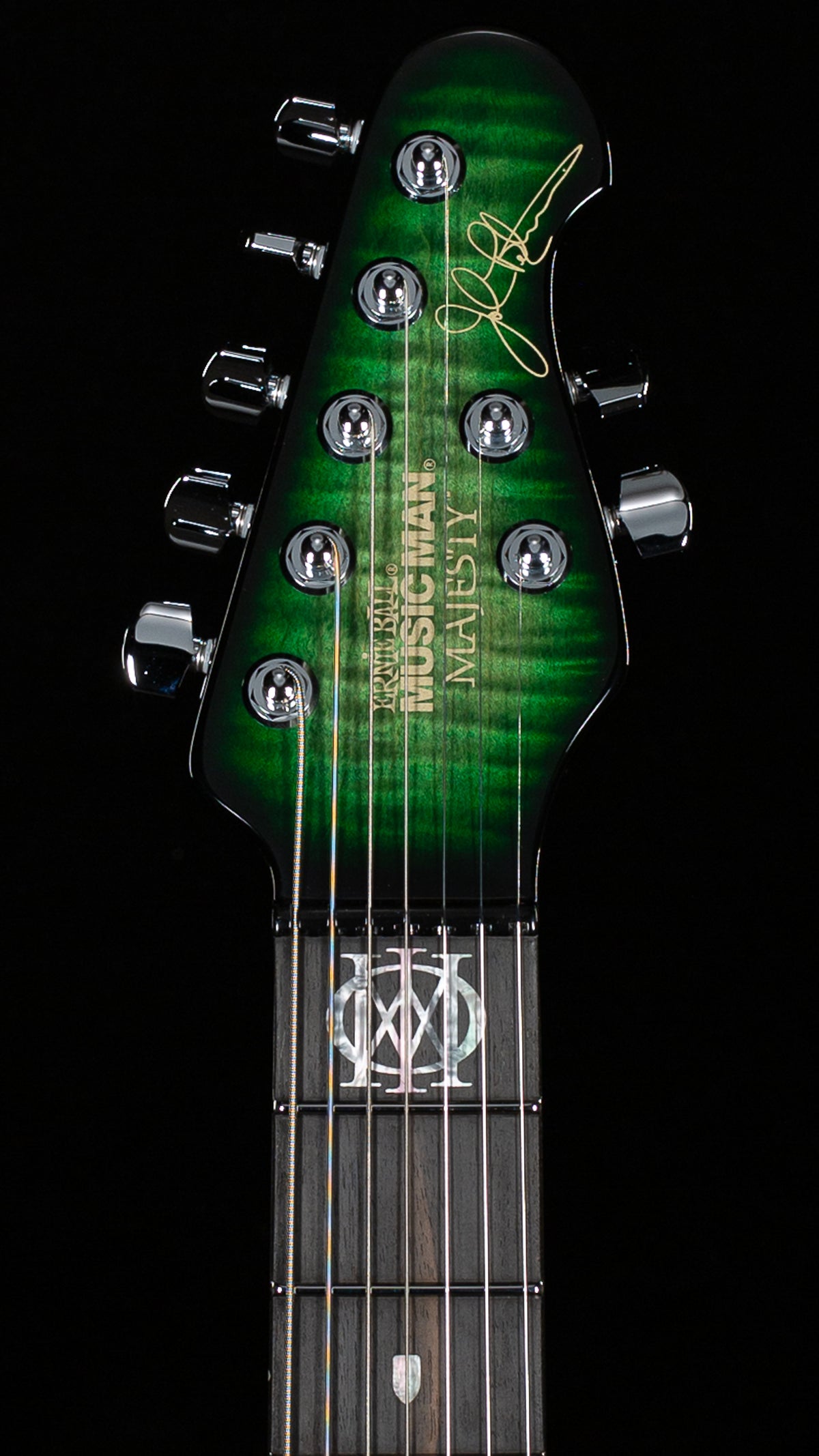 Ernie Ball Music Man BFR Majesty 7 Malachite (003)