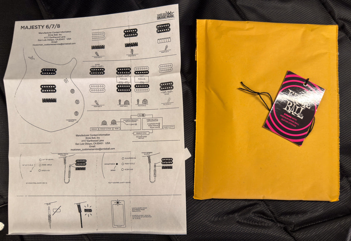 Ernie Ball Music Man BFR Majesty 6 Wolf's Bane (174)