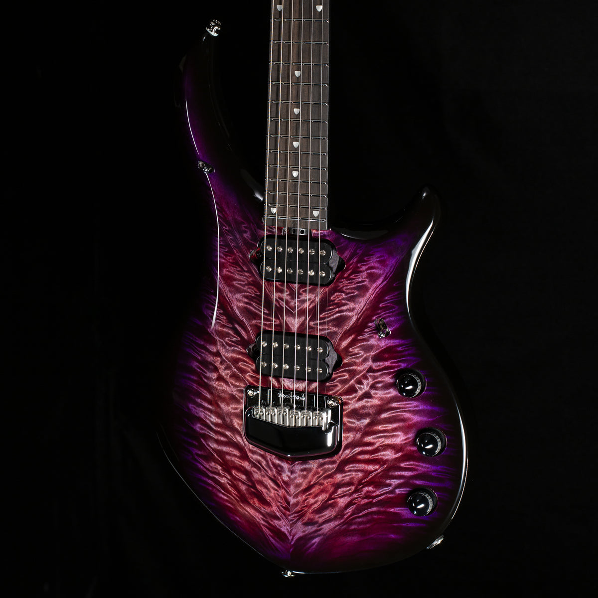 Ernie Ball Music Man Majesty Premium Select Purple Nebula II Quilt (113)