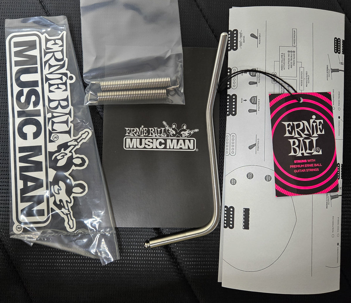 Ernie Ball Music Man Majesty Premium Select Purple Nebula II Quilt (113)