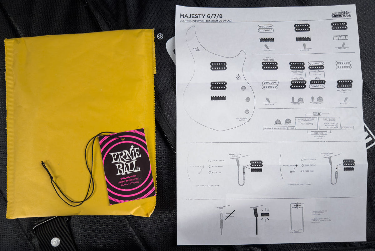 Ernie Ball Music Man Majesty 6 Her Majesty&#39;s Request (744)