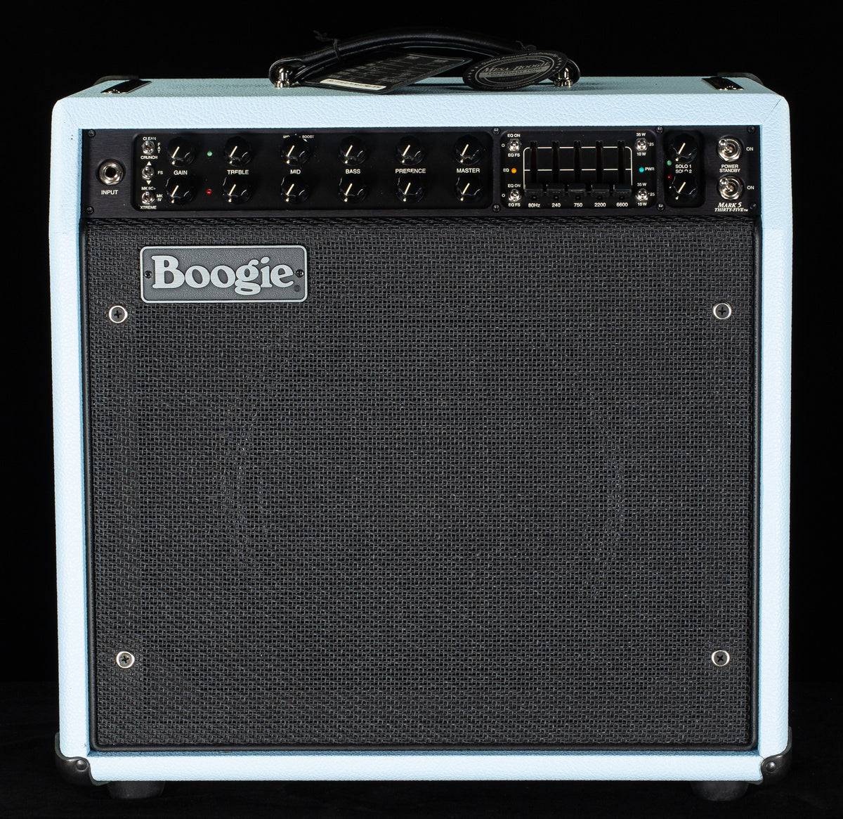 Mesa Boogie Mark Five 35 1x12 Combo Baby Blue Bronco Black Corners